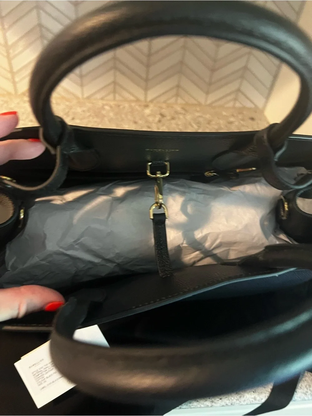 Demellier Large Hudson Black NWT